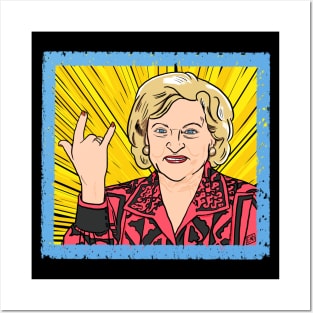 Betty White Posters and Art